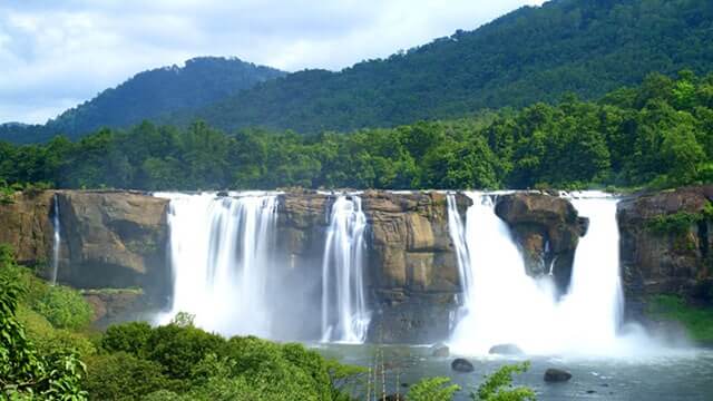 Athirapally Waterfalls breathtaking natural wonders Thrissur Kerala