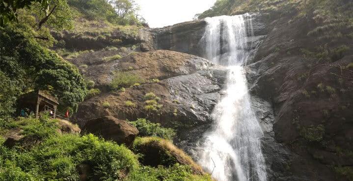 Palaruvi Waterfalls popular tourist destination Kollam Palaruvi Waterfalls popular tourist destination Kollam