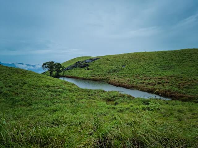Wayanad Chembra Peak scenic beauty and major tourist attraction for trekkers